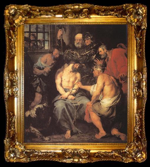 framed  DYCK, Sir Anthony Van Crowning with Thorns fdg, ta009-2